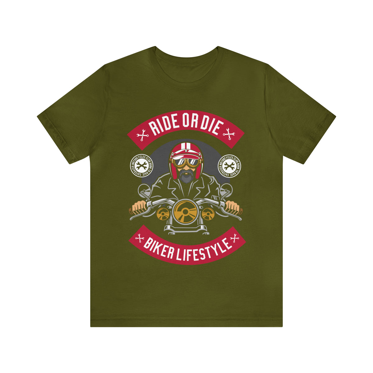 BIKER LIFESTYLE - Ride or Die - Unisex Jersey Short Sleeve Tee