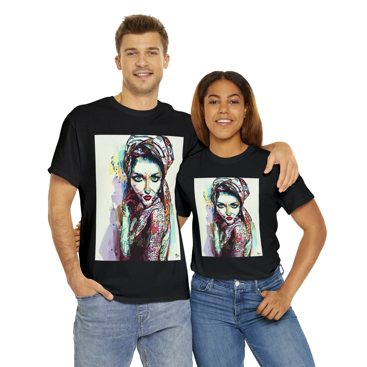 EASTERN BEAUTY - Airt on a Shirt  - Unisex Heavy Cotton Tee - AUS