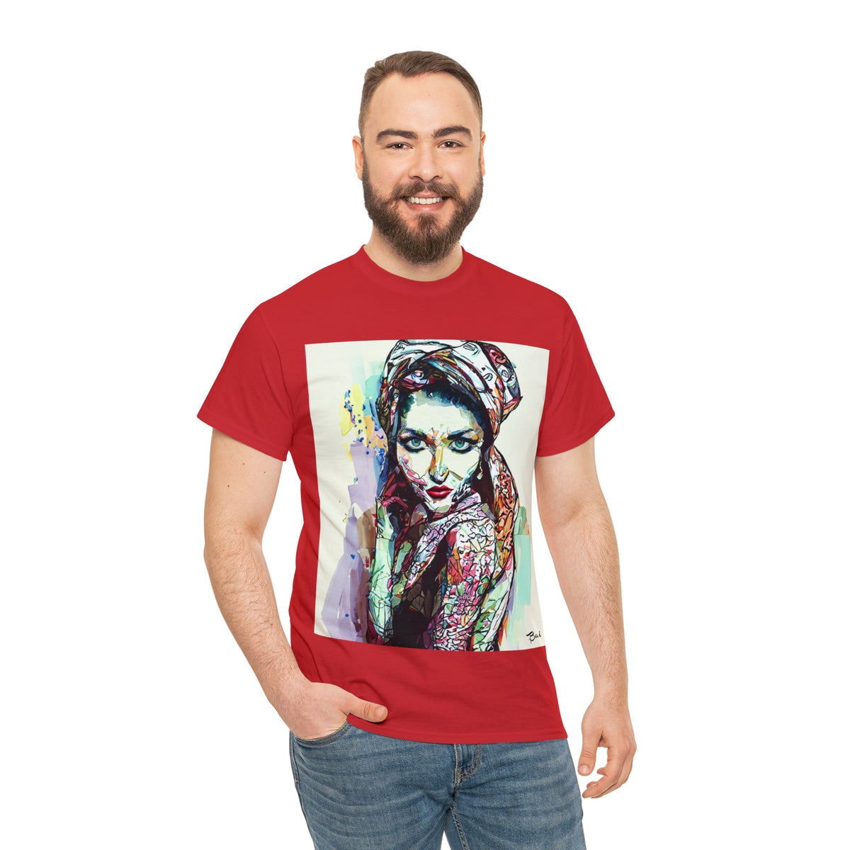 EASTERN BEAUTY - Airt on a Shirt  - Unisex Heavy Cotton Tee - AUS