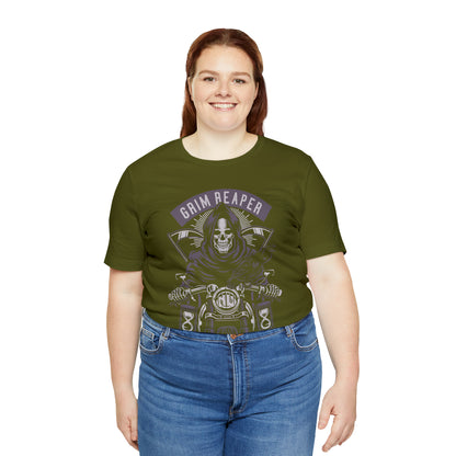 GRIM REAPER Moto Club - Unisex Jersey Short Sleeve Tee