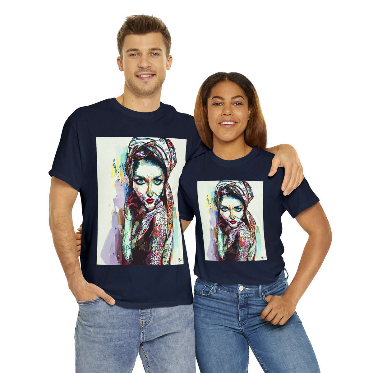 EASTERN BEAUTY - Airt on a Shirt  - Unisex Heavy Cotton Tee - AUS