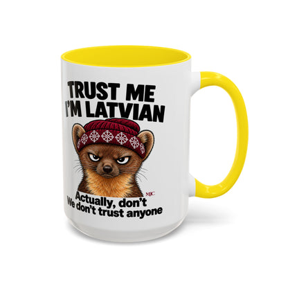 Trust Me I'm Latvian Mug | Funny Latvian Gift | BalticAF