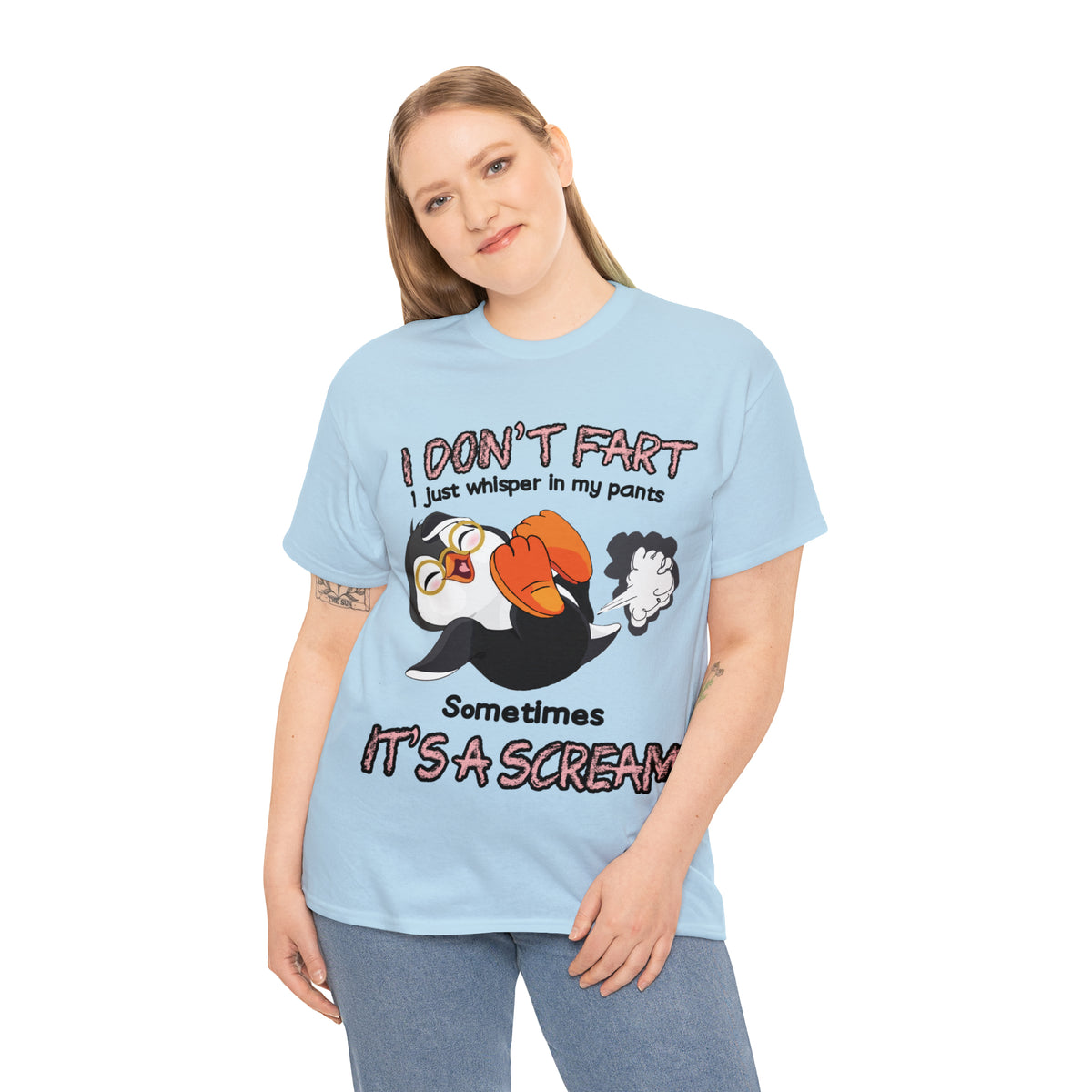 I DON'T FA*T  - Funny Unisex Heavy Cotton Tee - AUS