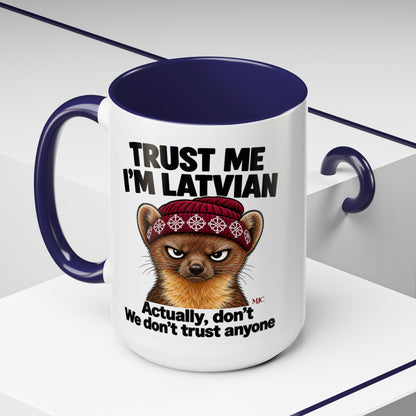 Trust Me I'm Latvian Mug | Funny Latvian Gift | BalticAF