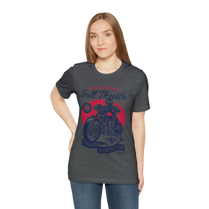 FULL THROTTLE Parts & Service - Unisex Jersey Short Sleeve Tee