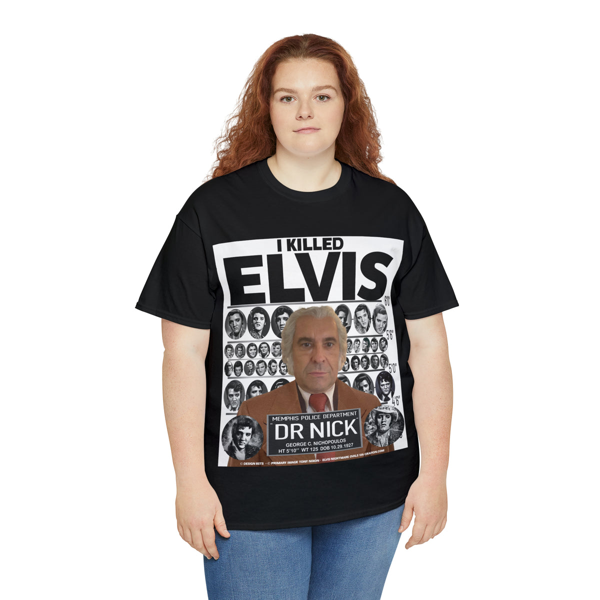I KI**** ELVIS  - Unisex Heavy Cotton Tee - AUS