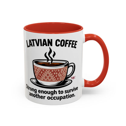 Latvian Coffee Mug | Funny Latvian Heritage Gift | BalticAF