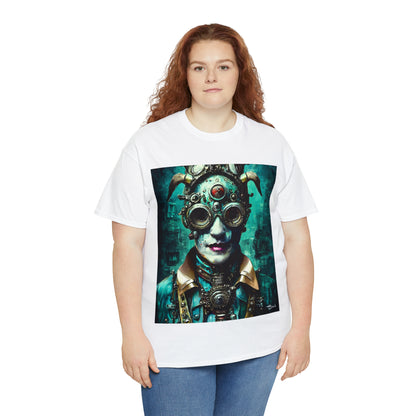 CYBER-STEAMPUNK LORD - Airt on a Shirt  - Unisex Heavy Cotton Tee - AUS