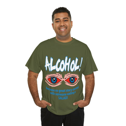 "ALC****" vs Salad - Funny Unisex Heavy Cotton Tee - AUS