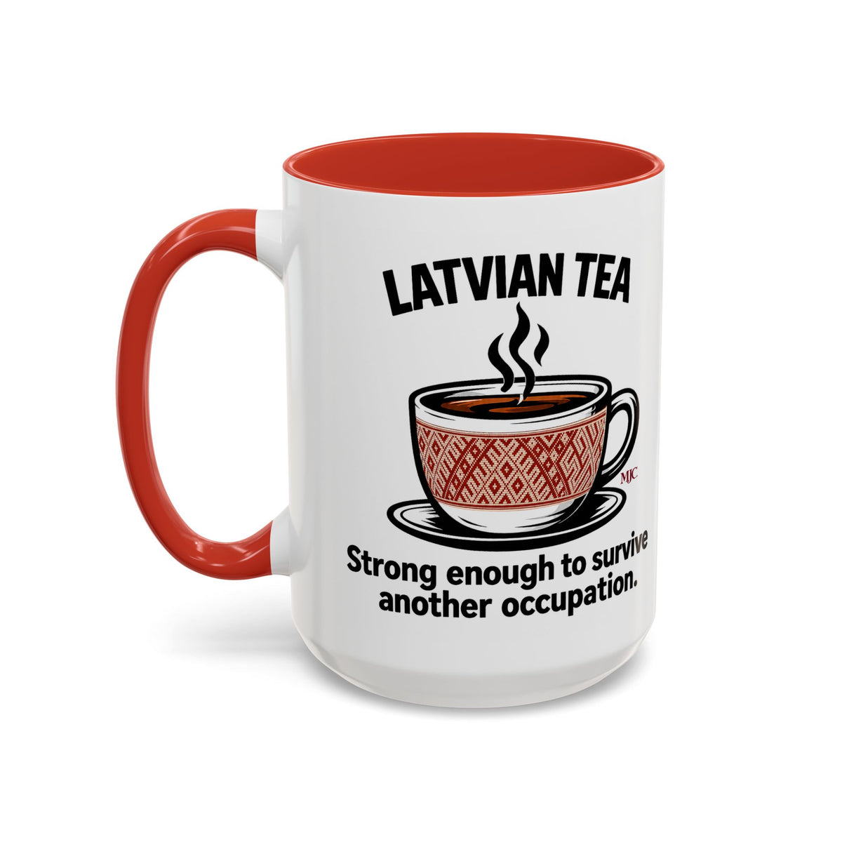 Latvian Tea Mug | Latvian Heritage & Humour Gift | BalticAF