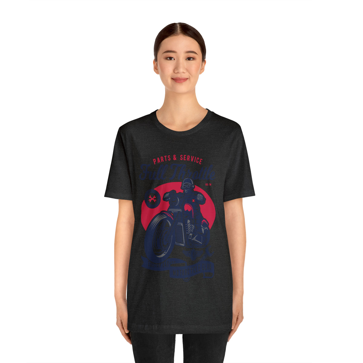 FULL THROTTLE Parts & Service - Unisex Jersey Short Sleeve Tee