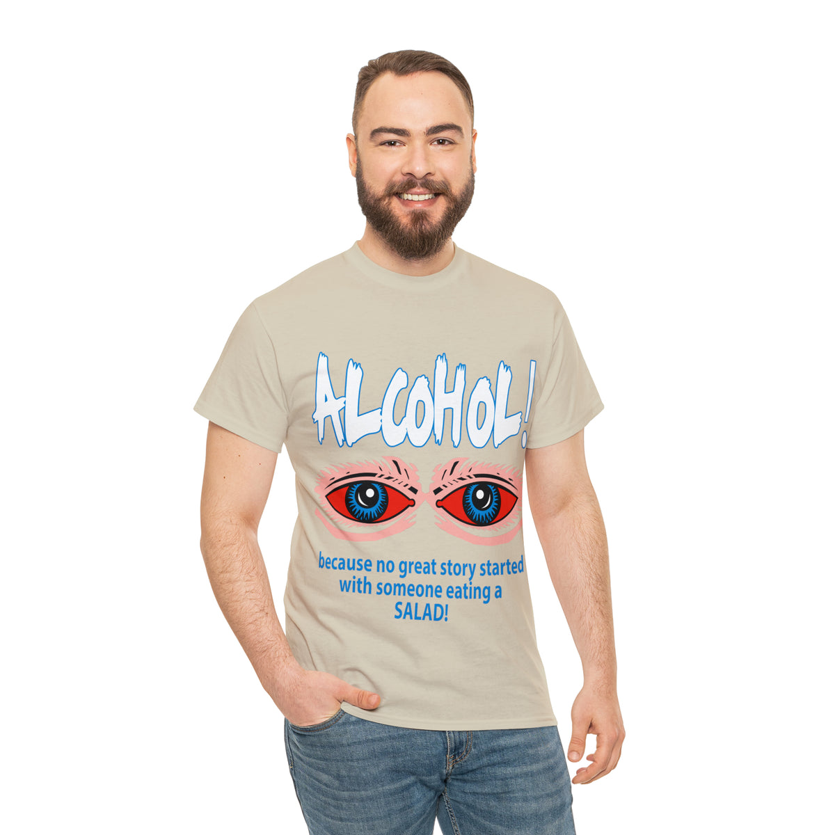 "ALC****" vs Salad - Funny Unisex Heavy Cotton Tee - AUS