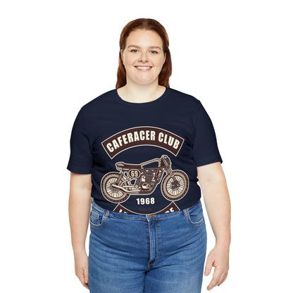 CAFE RACE CLUB Less is More - Unisex Jersey Short Sleeve Tee
