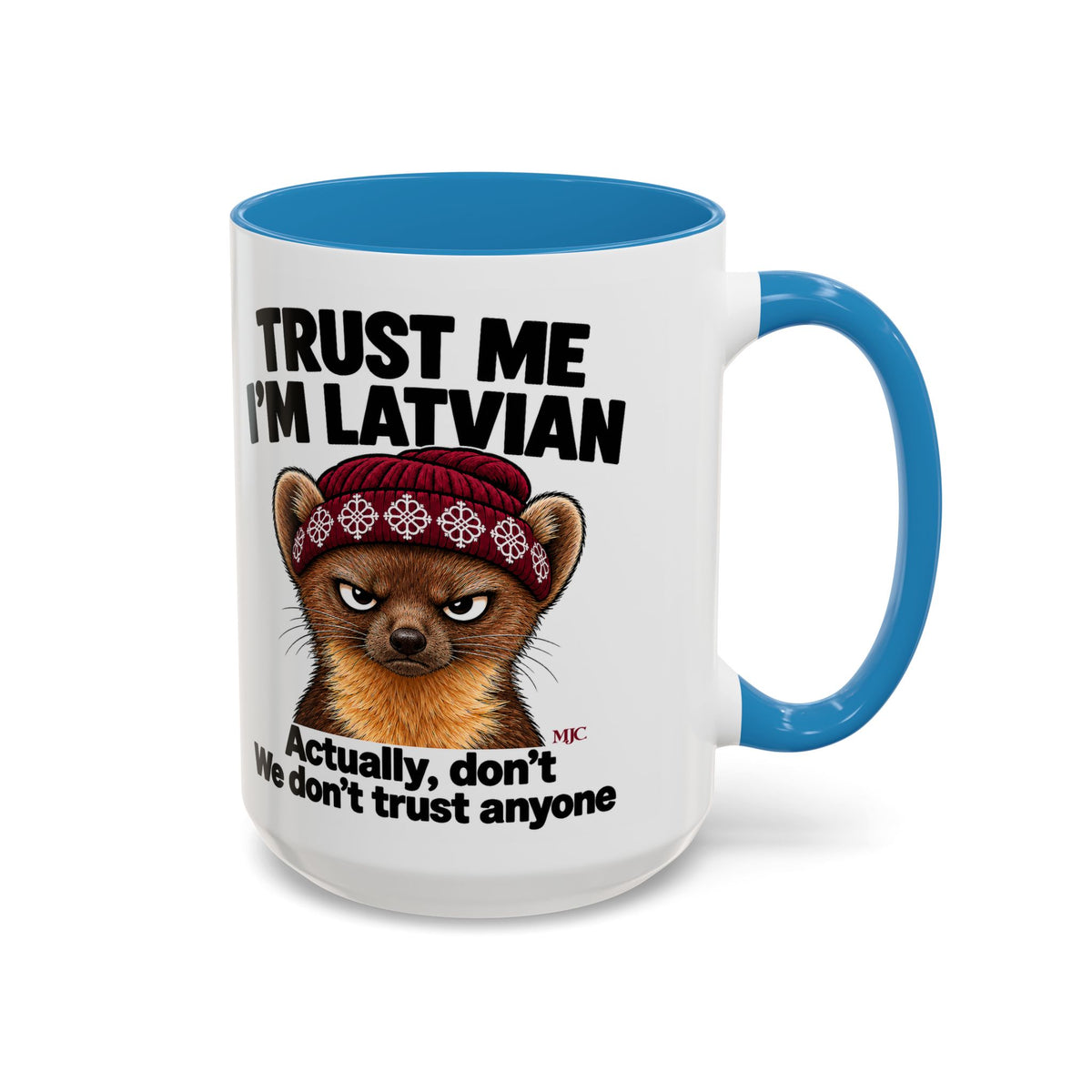 Trust Me I'm Latvian Mug | Funny Latvian Gift | BalticAF