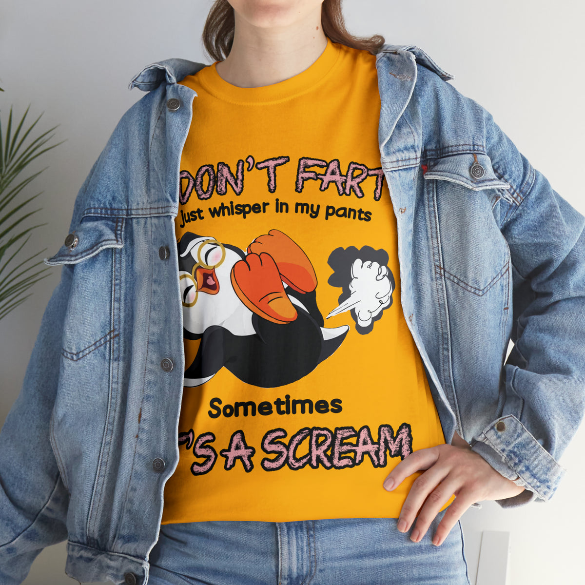 I DON'T FA*T  - Funny Unisex Heavy Cotton Tee - AUS