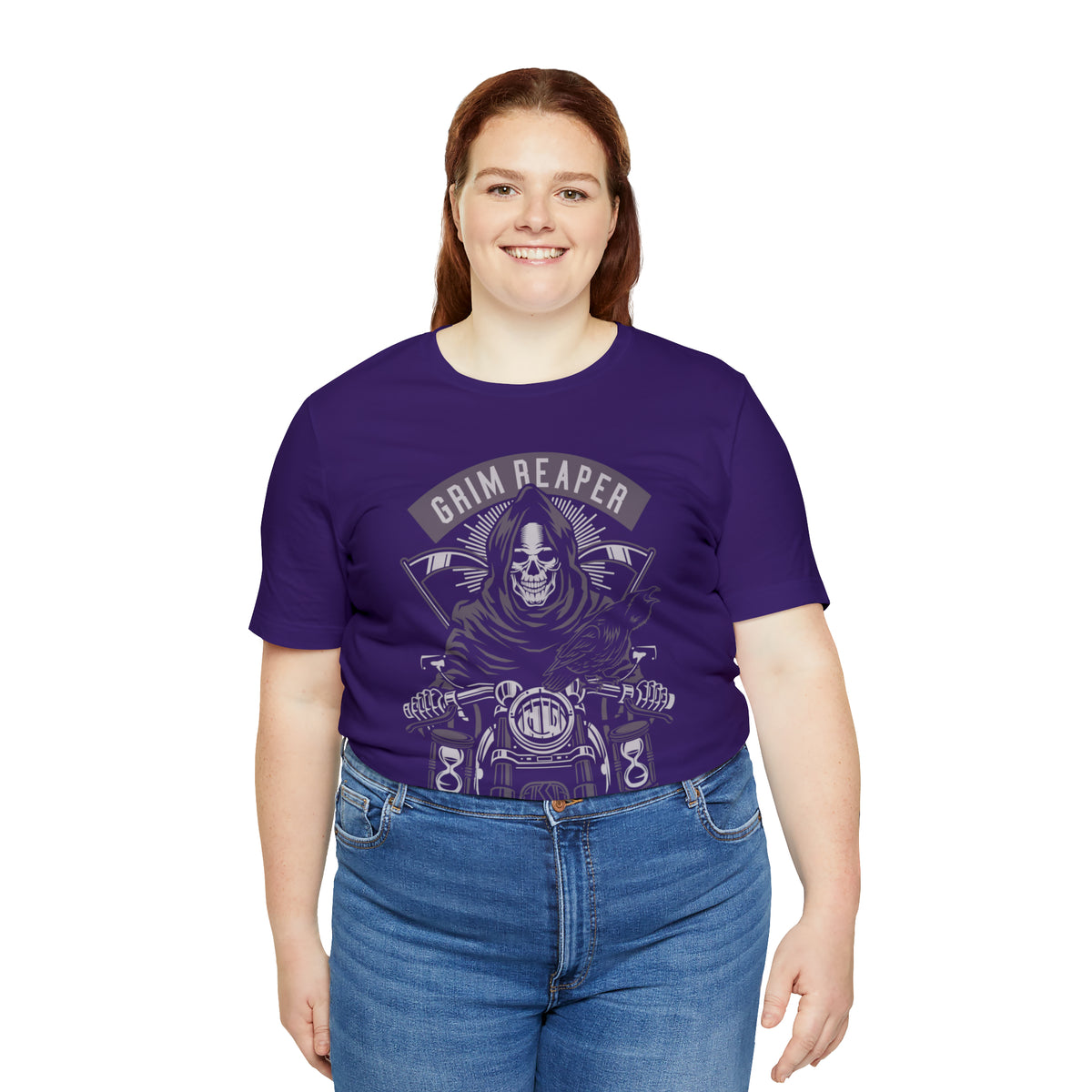 GRIM REAPER Moto Club - Unisex Jersey Short Sleeve Tee