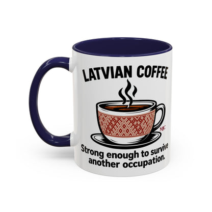 Latvian Coffee Mug | Funny Latvian Heritage Gift | BalticAF