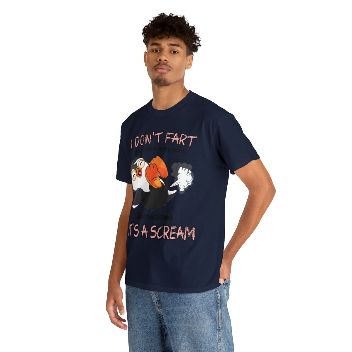 I DON'T FA*T - Funny Unisex Heavy Cotton Tee - USA