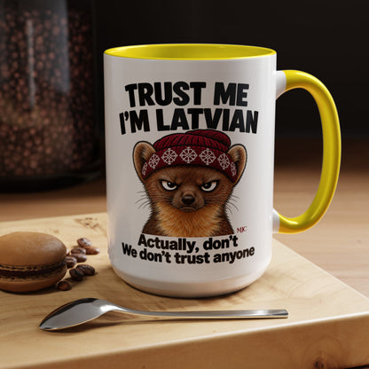 Trust Me I'm Latvian Mug | Funny Latvian Gift | BalticAF