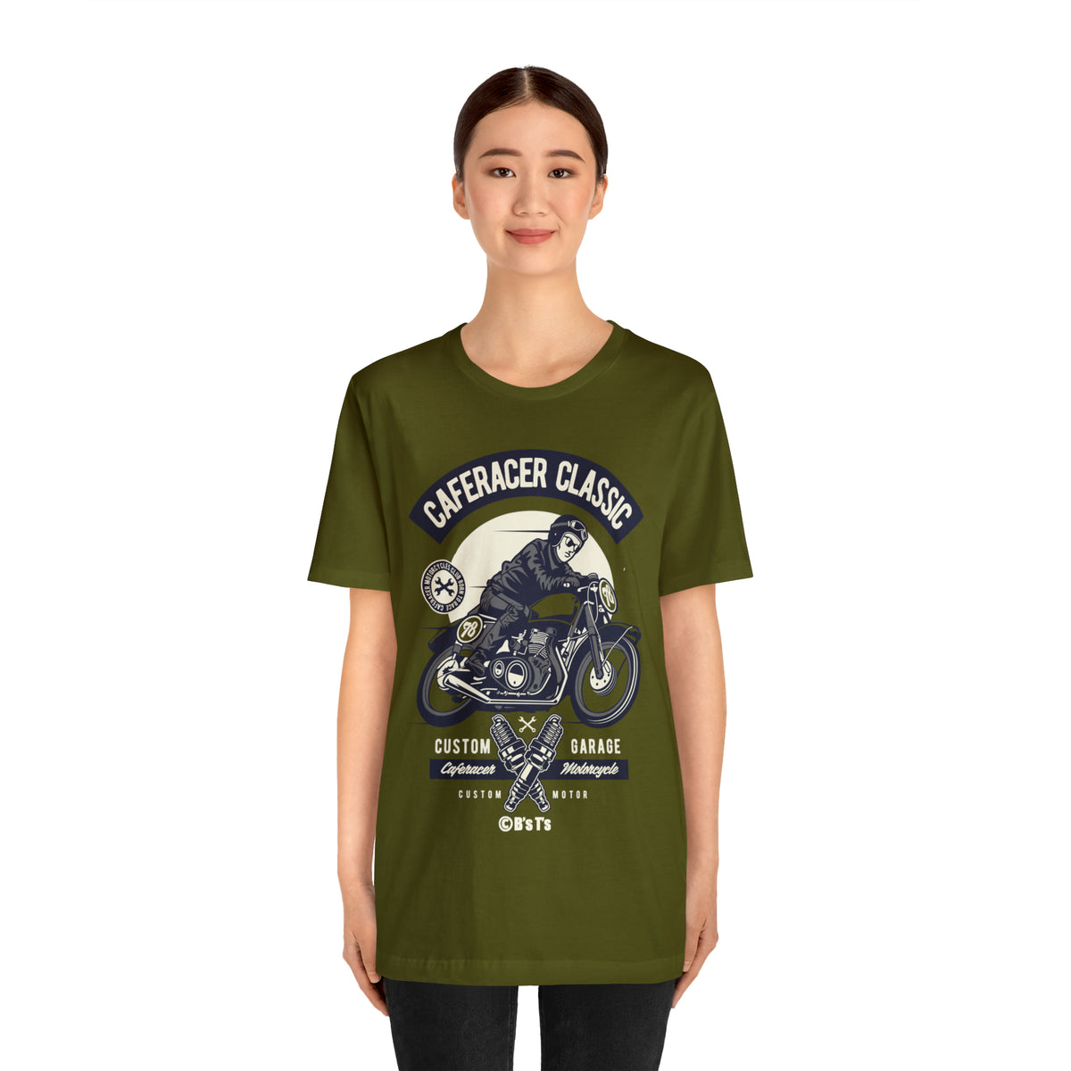 CAFE RACER Classic - Unisex Jersey Short Sleeve Tee