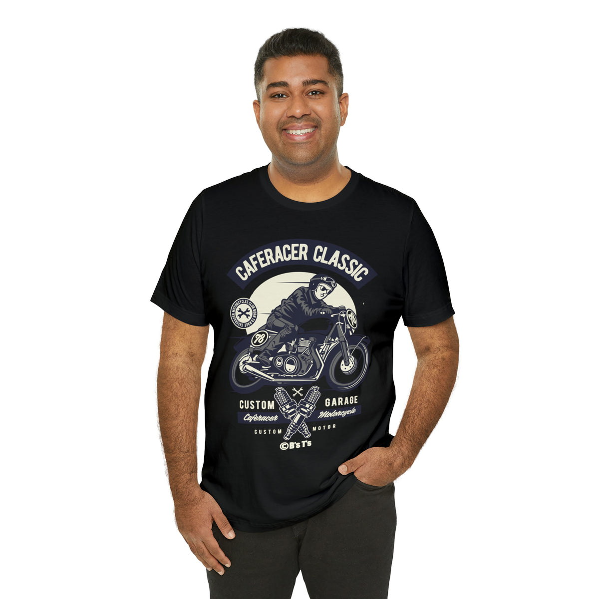 CAFE RACER Classic - Unisex Jersey Short Sleeve Tee
