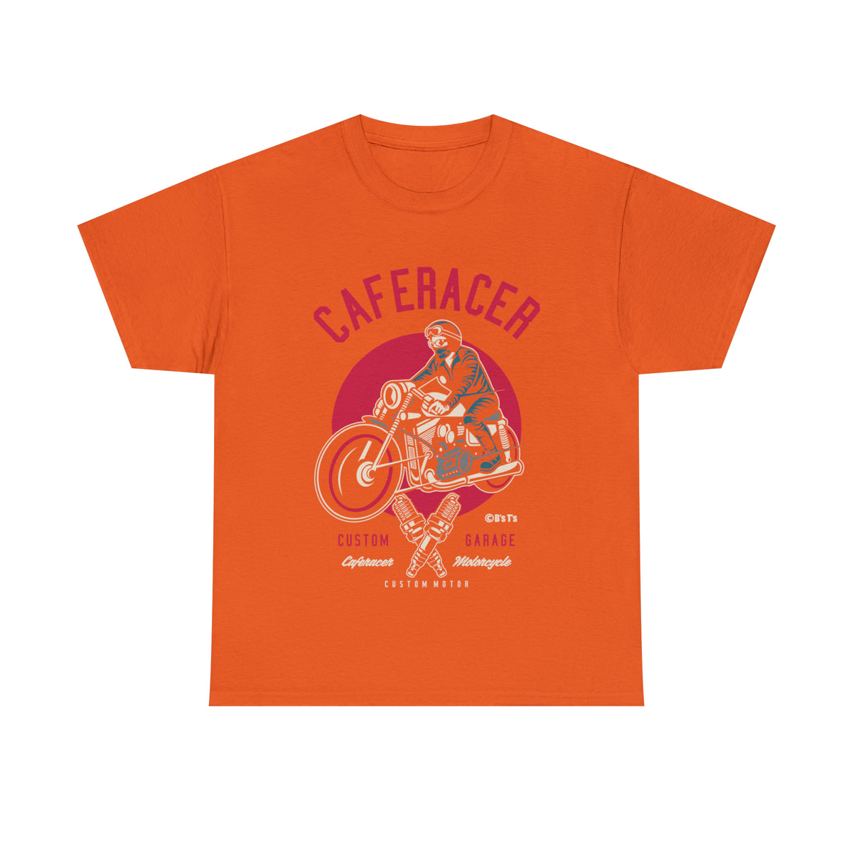 CAFE RACER Custom Garage - Unisex Heavy Cotton Tee