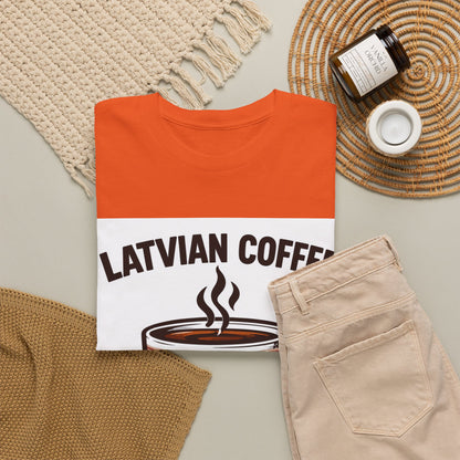 Latvian Coffee T-Shirt | Funny Latvian Heritage Gift | BalticAF