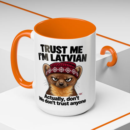 Trust Me I'm Latvian Mug | Funny Latvian Gift | BalticAF