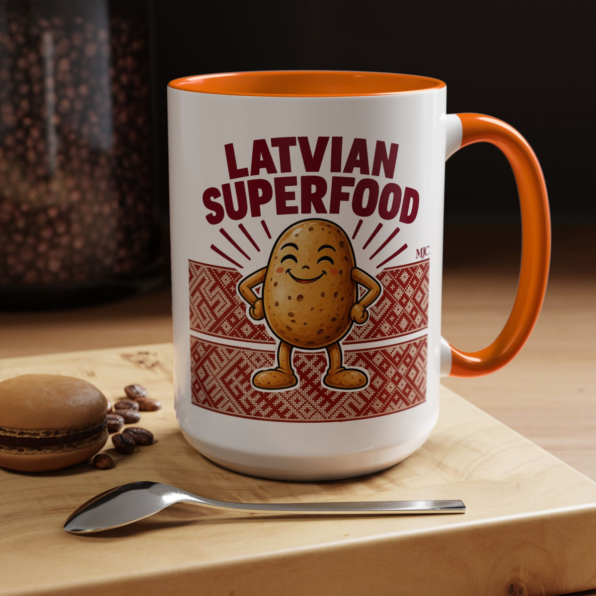 Latvian Superfood Mug | Funny Potato Gift | BalticAF