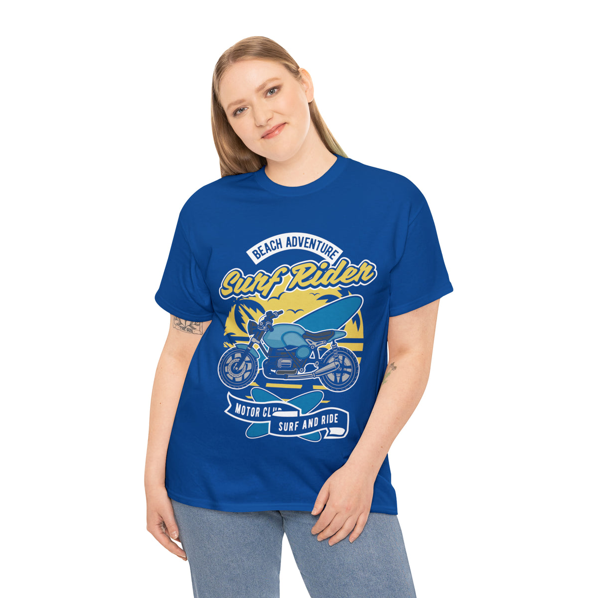 SURF RIDER - Printed in Australia - Unisex Jersey Short Sleeve Tee