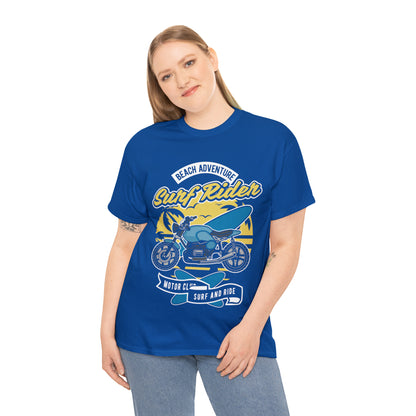 SURF RIDER - Printed in Australia - Unisex Jersey Short Sleeve Tee