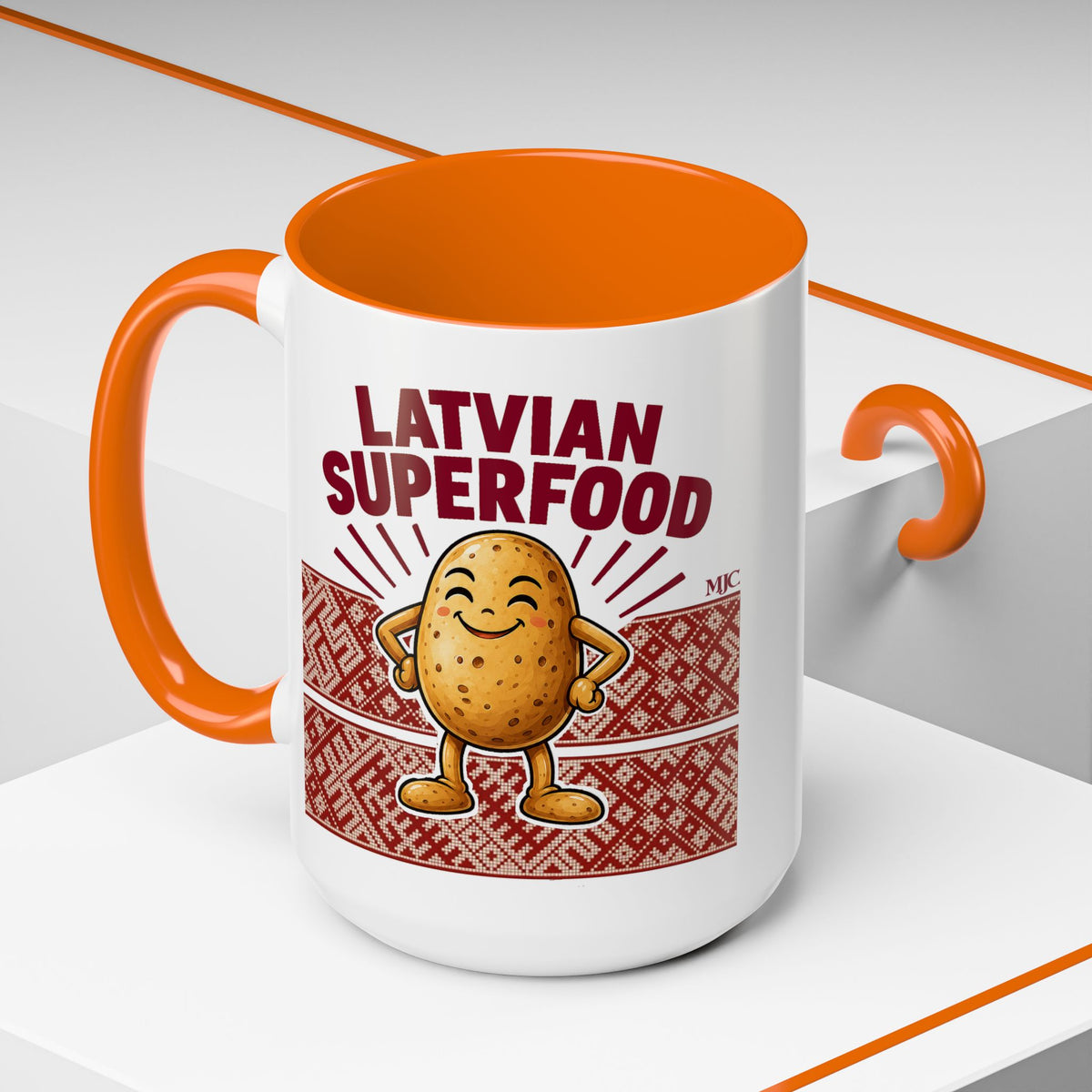 Latvian Superfood Mug | Funny Potato Gift | BalticAF
