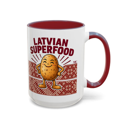 Latvian Superfood Mug | Funny Potato Gift | BalticAF