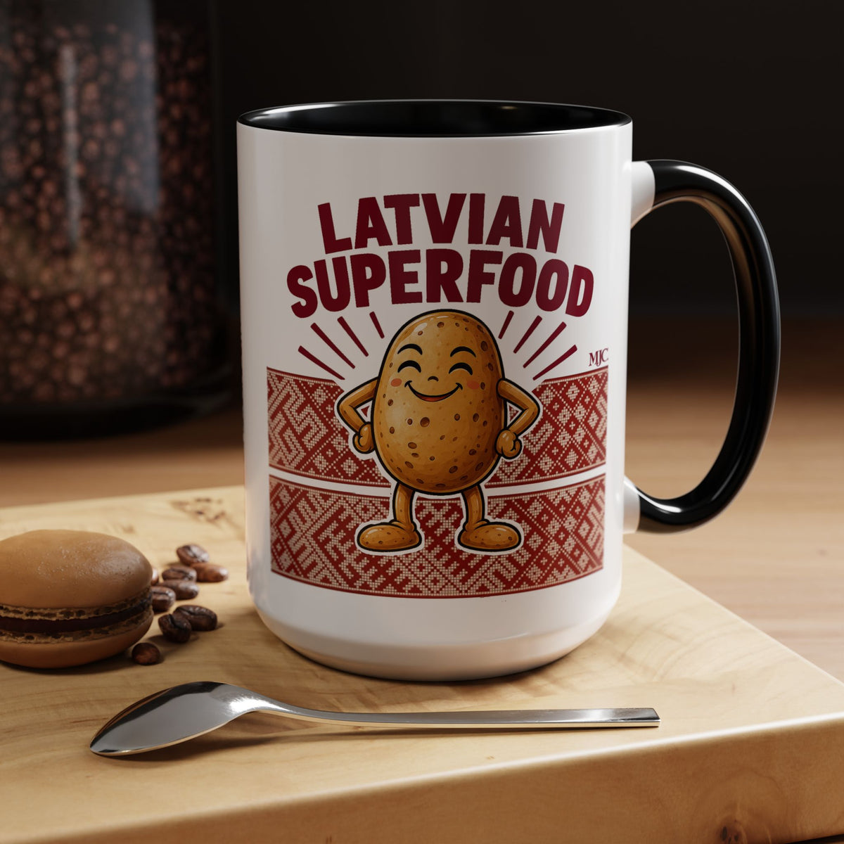 Latvian Superfood Mug | Funny Potato Gift | BalticAF