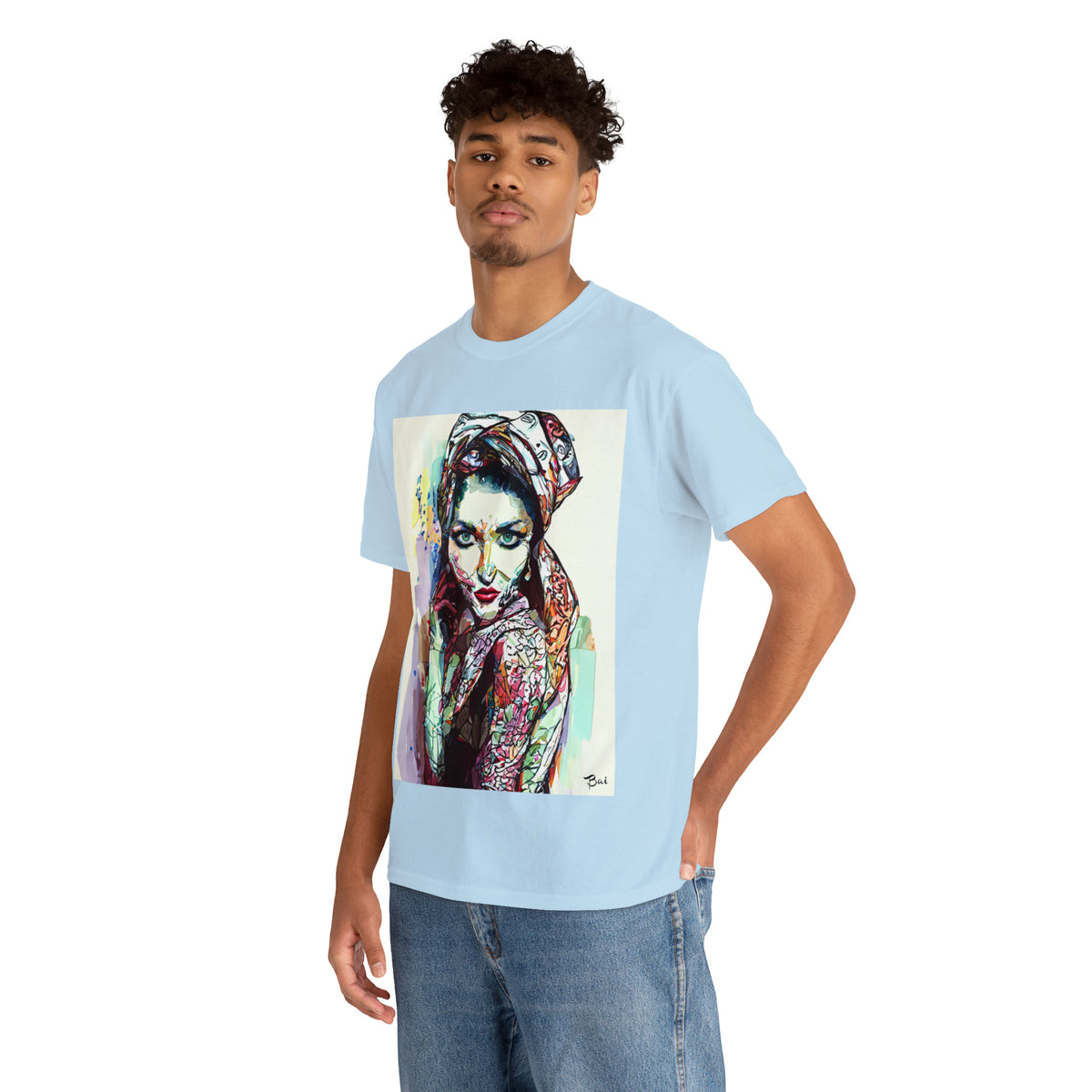 EASTERN BEAUTY - Airt on a Shirt  - Unisex Heavy Cotton Tee - AUS