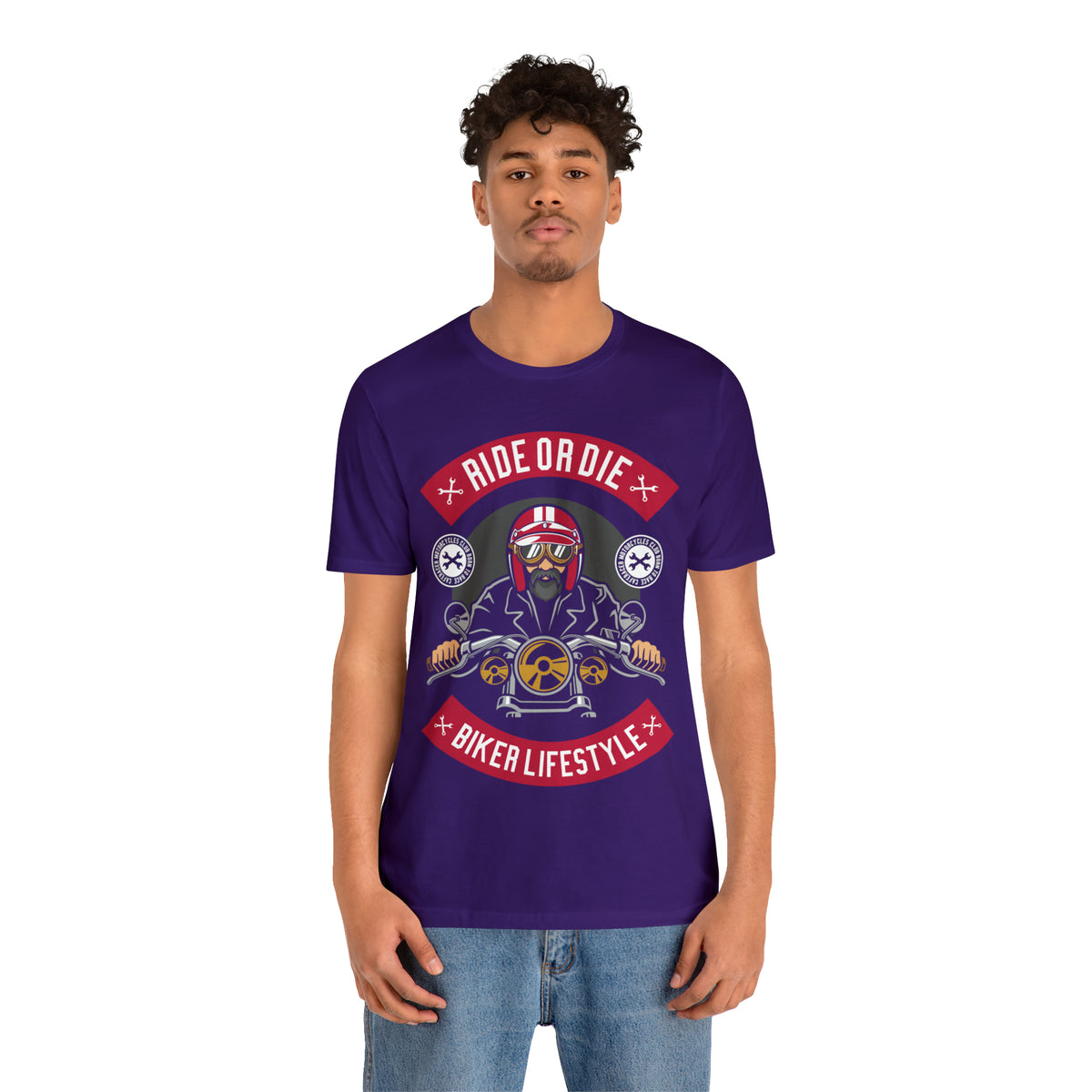BIKER LIFESTYLE - Ride or Die - Unisex Jersey Short Sleeve Tee