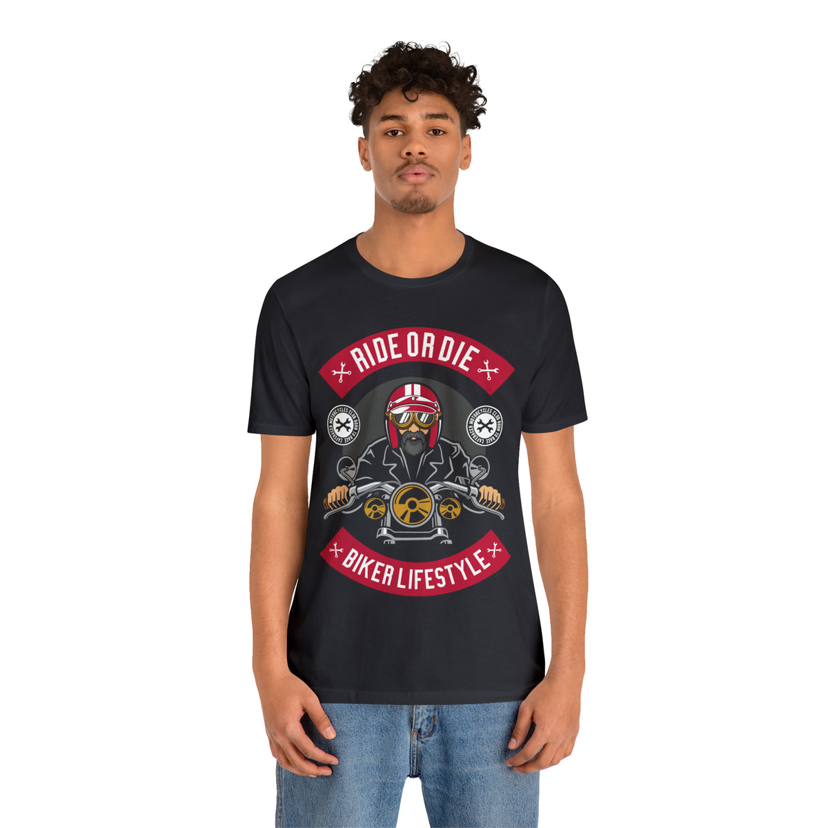 BIKER LIFESTYLE - Ride or Die - Unisex Jersey Short Sleeve Tee