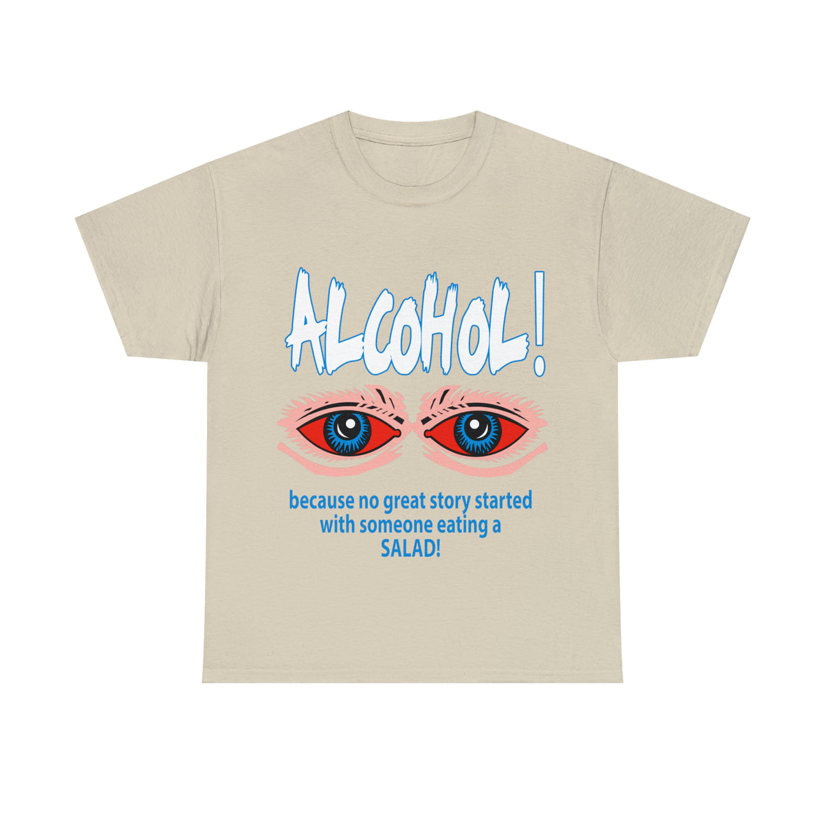 "ALC****" vs Salad - Funny Unisex Heavy Cotton Tee - AUS