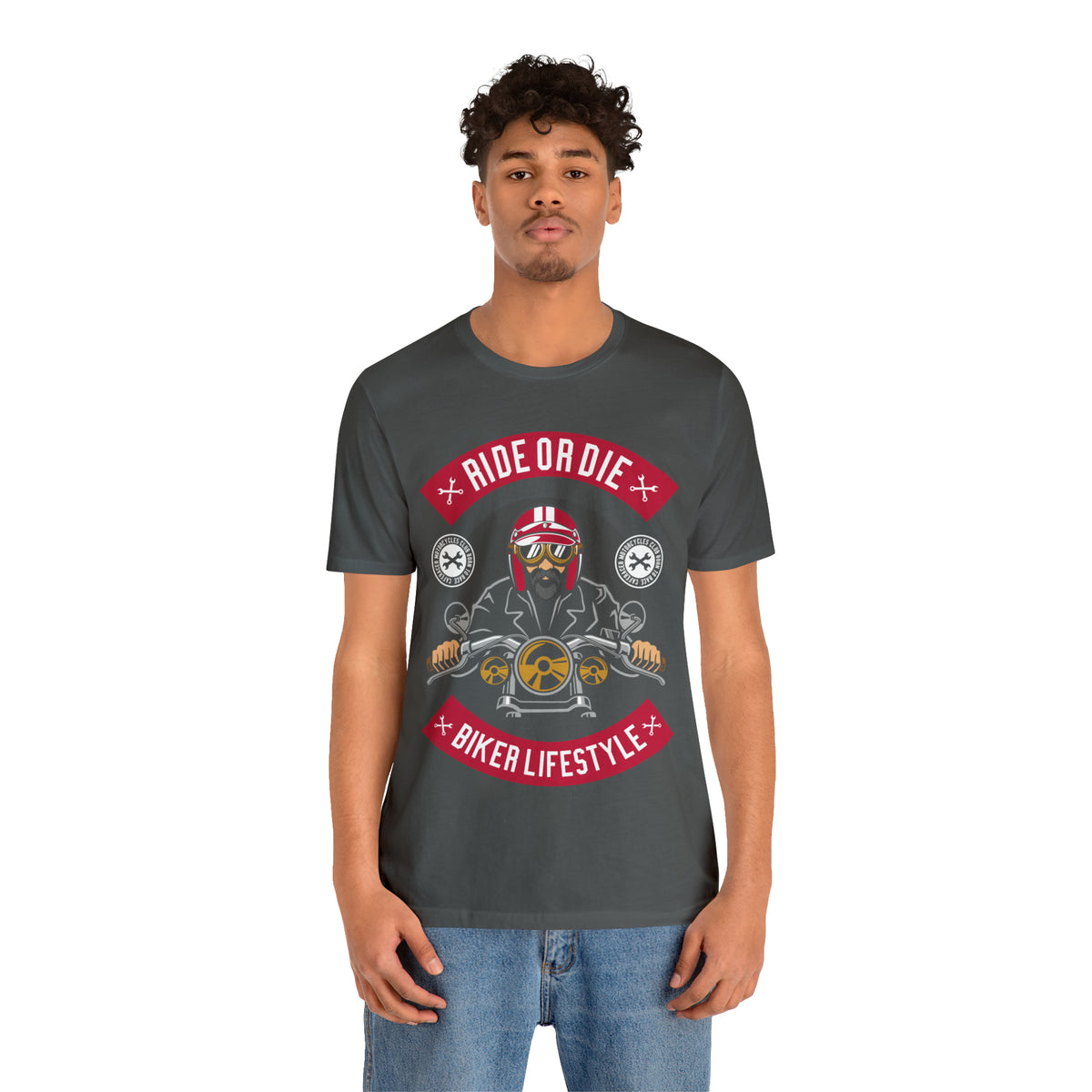 BIKER LIFESTYLE - Ride or Die - Unisex Jersey Short Sleeve Tee