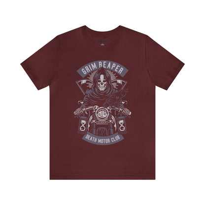 GRIM REAPER Moto Club - Unisex Jersey Short Sleeve Tee