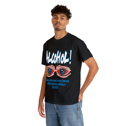 "ALC****" vs Salad - Funny Unisex Heavy Cotton Tee - AUS