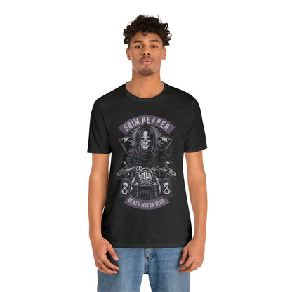 GRIM REAPER Moto Club - Unisex Jersey Short Sleeve Tee