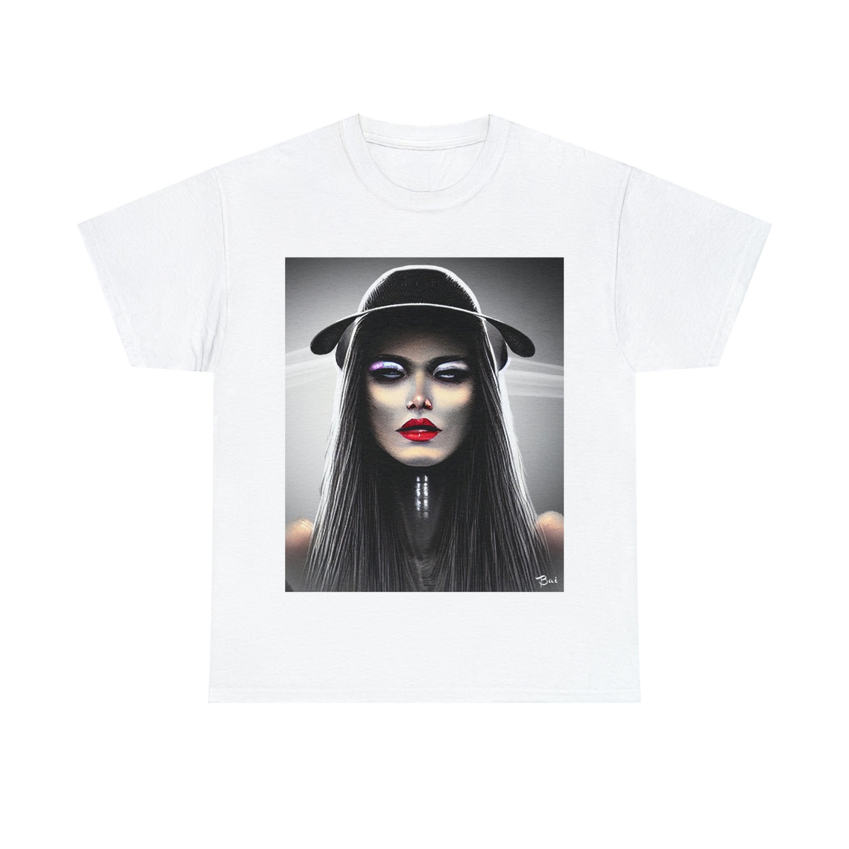 CYBERPUNK WITCH - Airt on a Shirt  - Unisex Heavy Cotton Tee - AUS