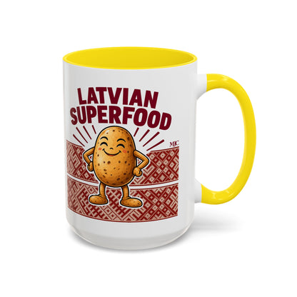 Latvian Superfood Mug | Funny Potato Gift | BalticAF