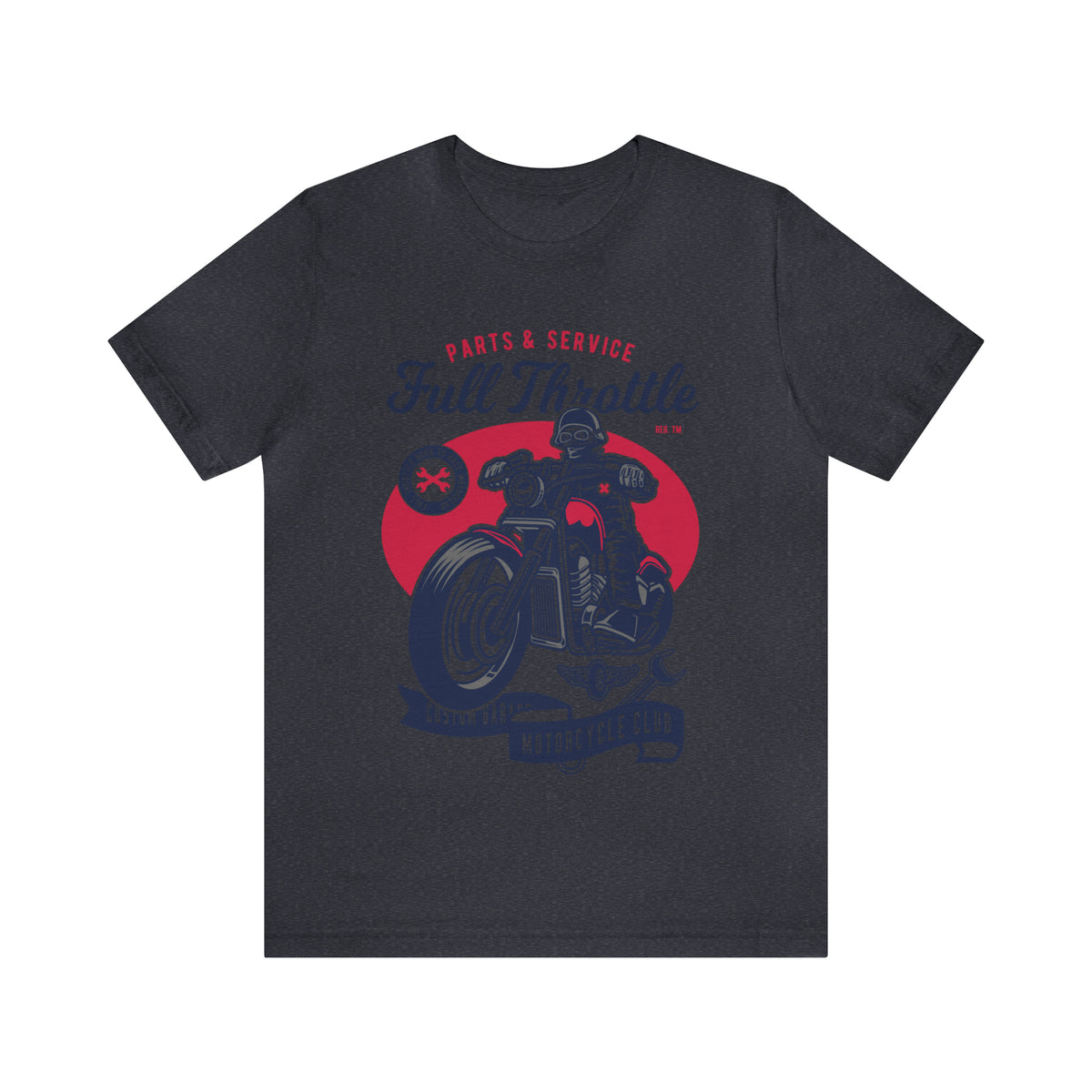 FULL THROTTLE Parts & Service - Unisex Jersey Short Sleeve Tee