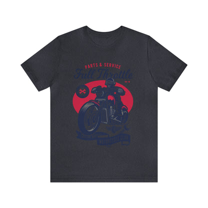 FULL THROTTLE Parts & Service - Unisex Jersey Short Sleeve Tee