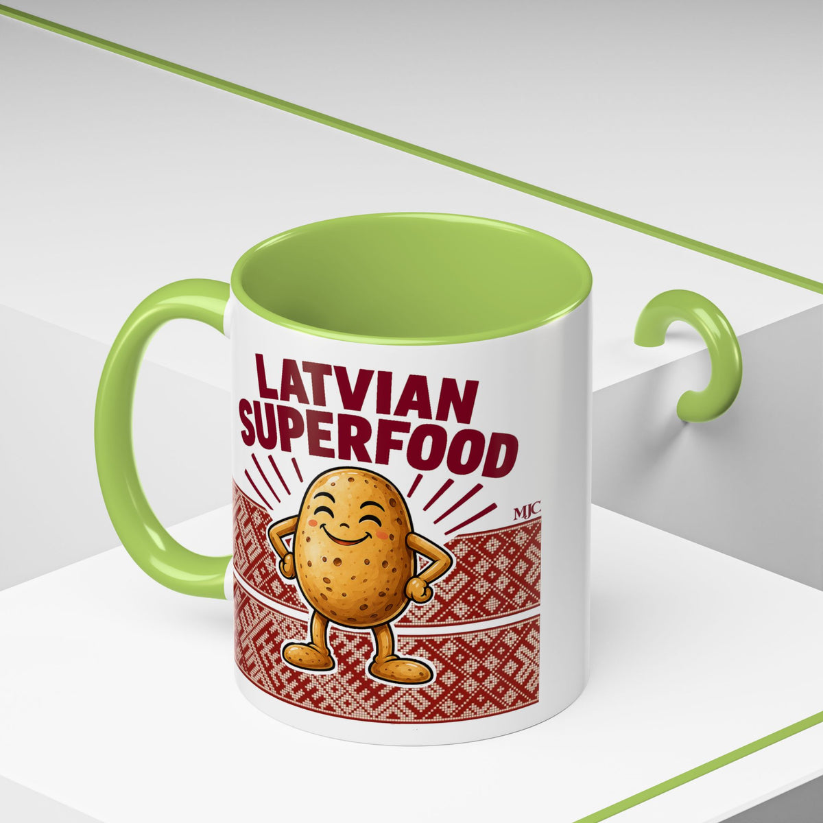 Latvian Superfood Mug | Funny Potato Gift | BalticAF