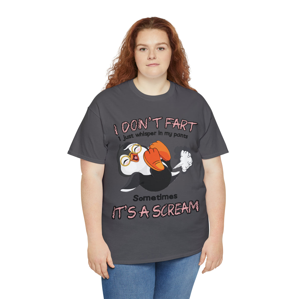 I DON'T FA*T - Funny Unisex Heavy Cotton Tee - USA