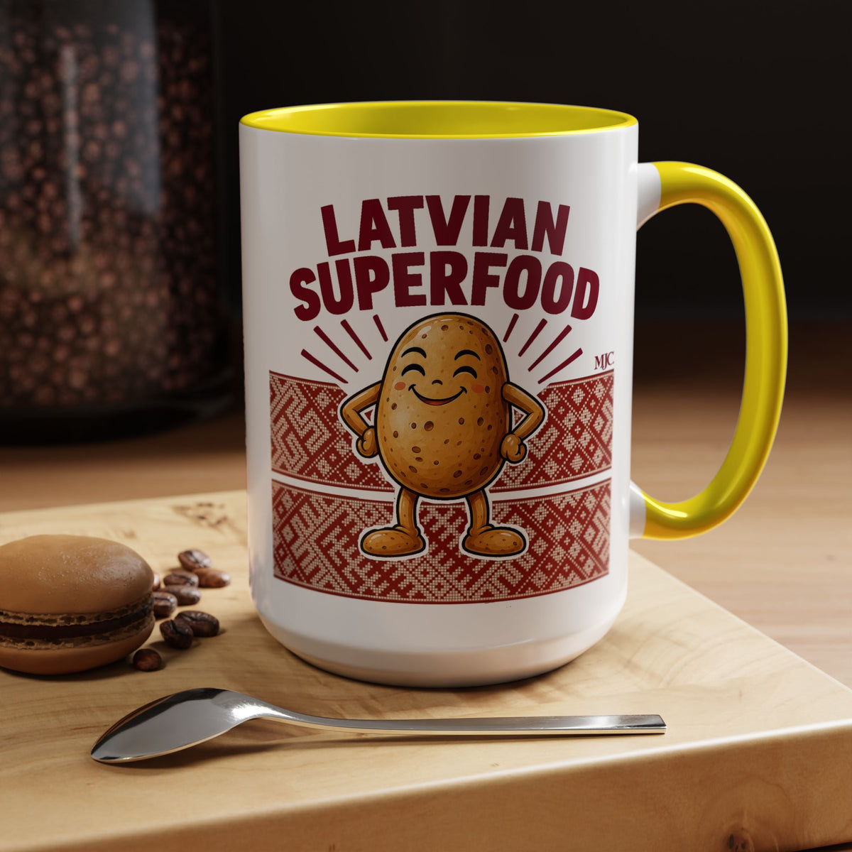 Latvian Superfood Mug | Funny Potato Gift | BalticAF