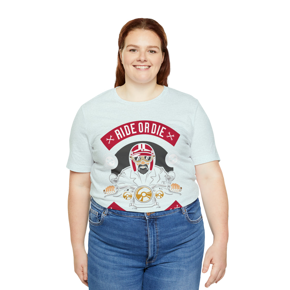 BIKER LIFESTYLE - Ride or Die - Unisex Jersey Short Sleeve Tee